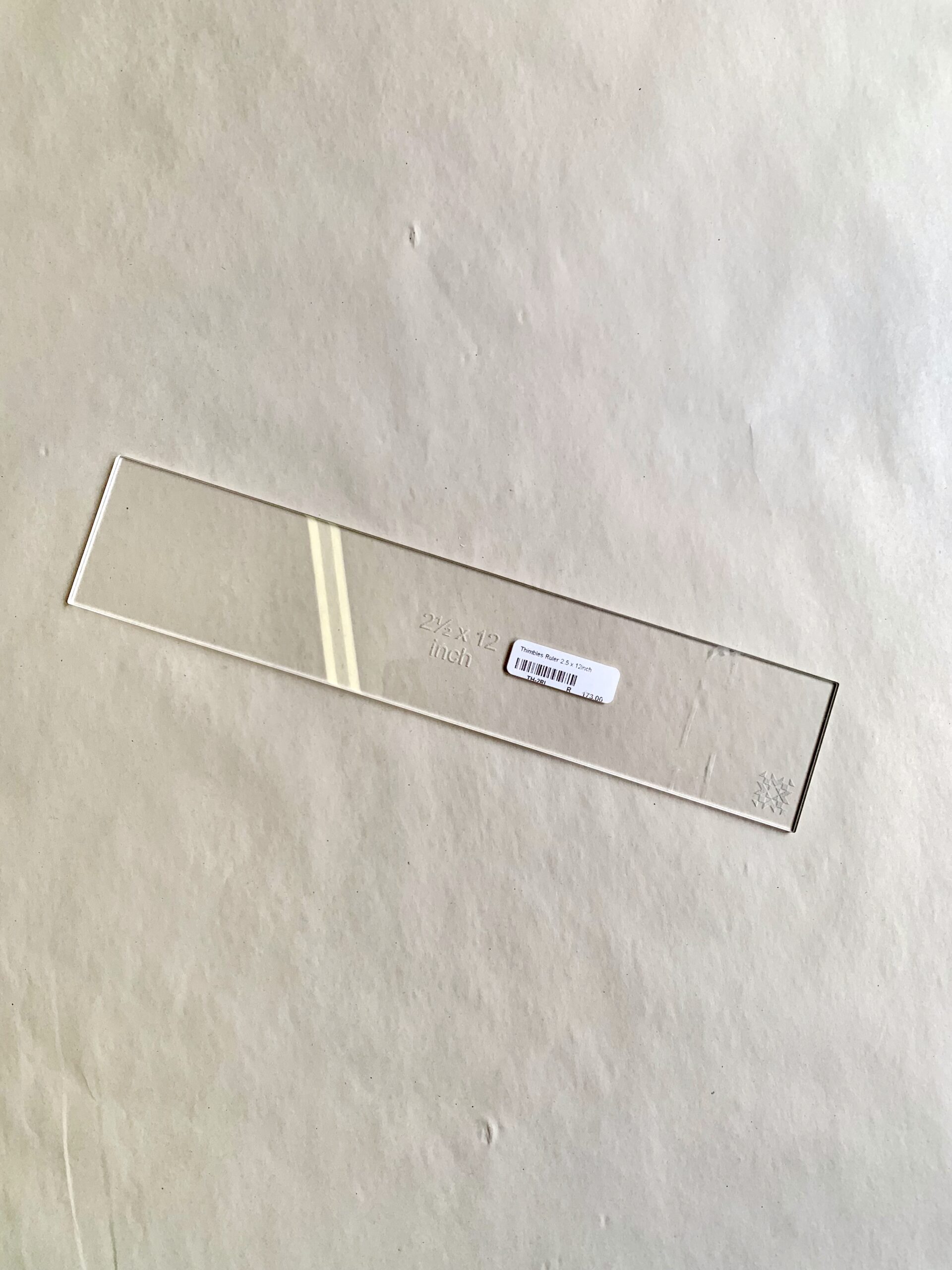2.5 x 12 inch Ruler