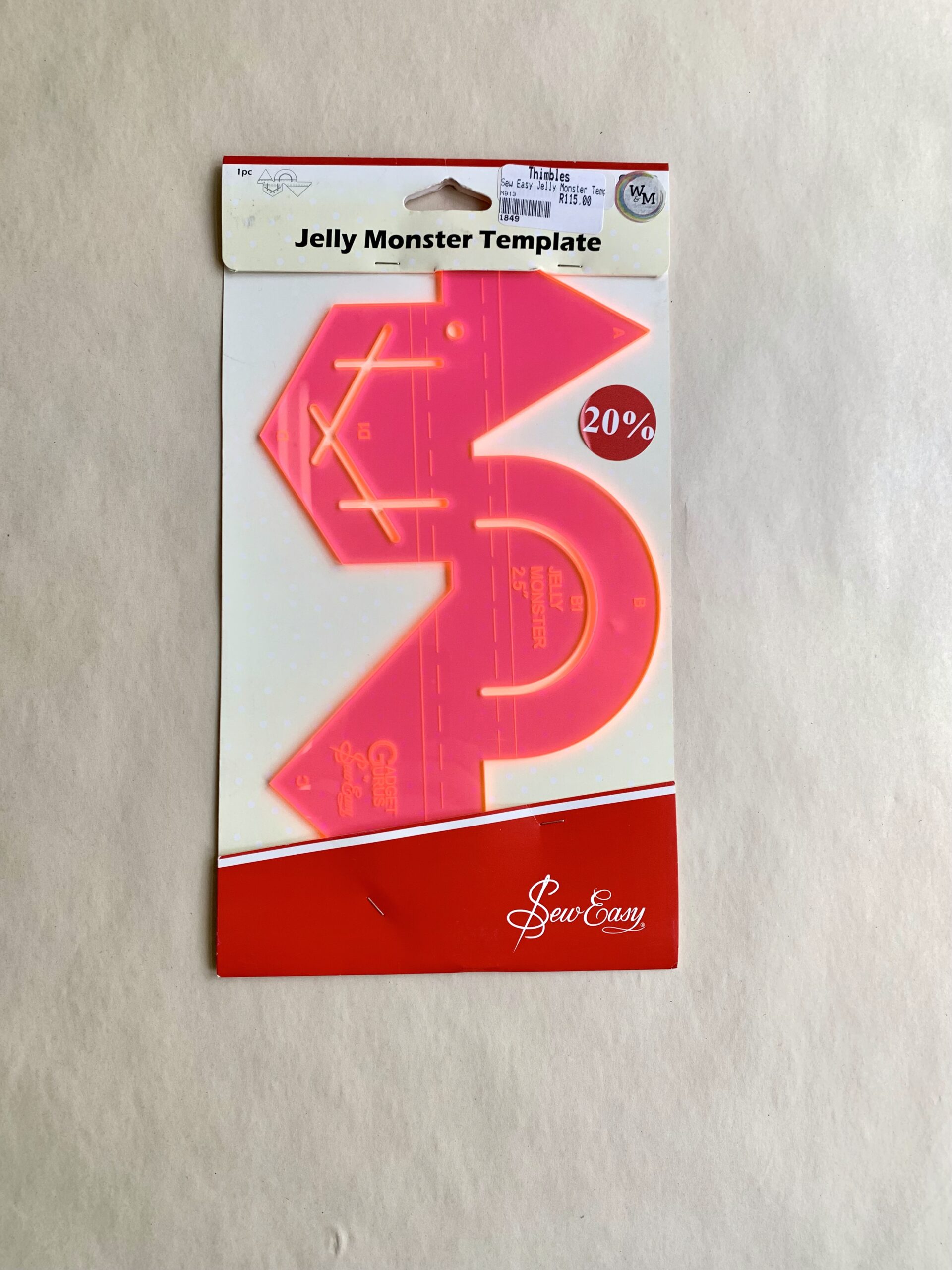 Jelly Monster Template