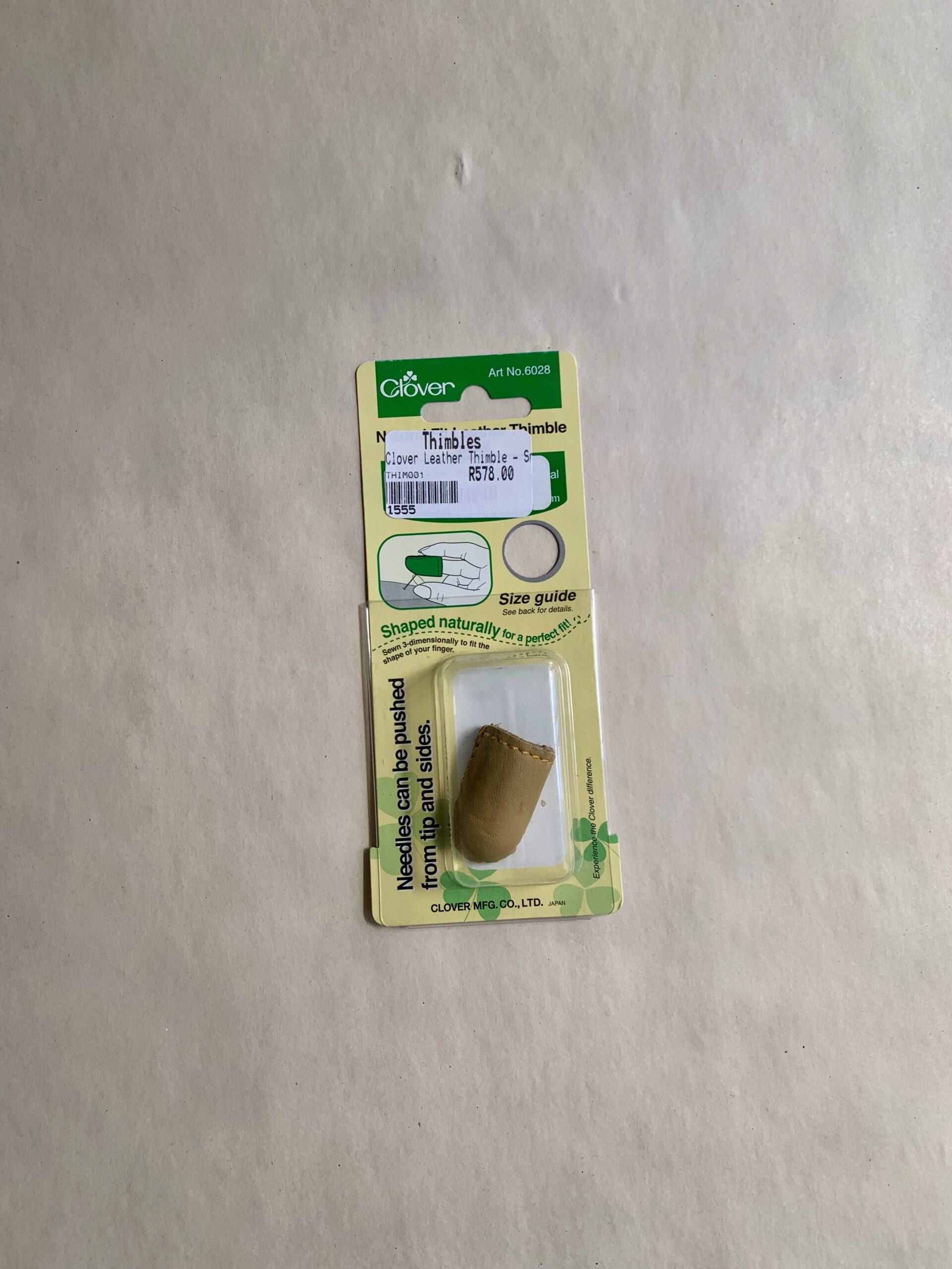Clover Leather Thimble