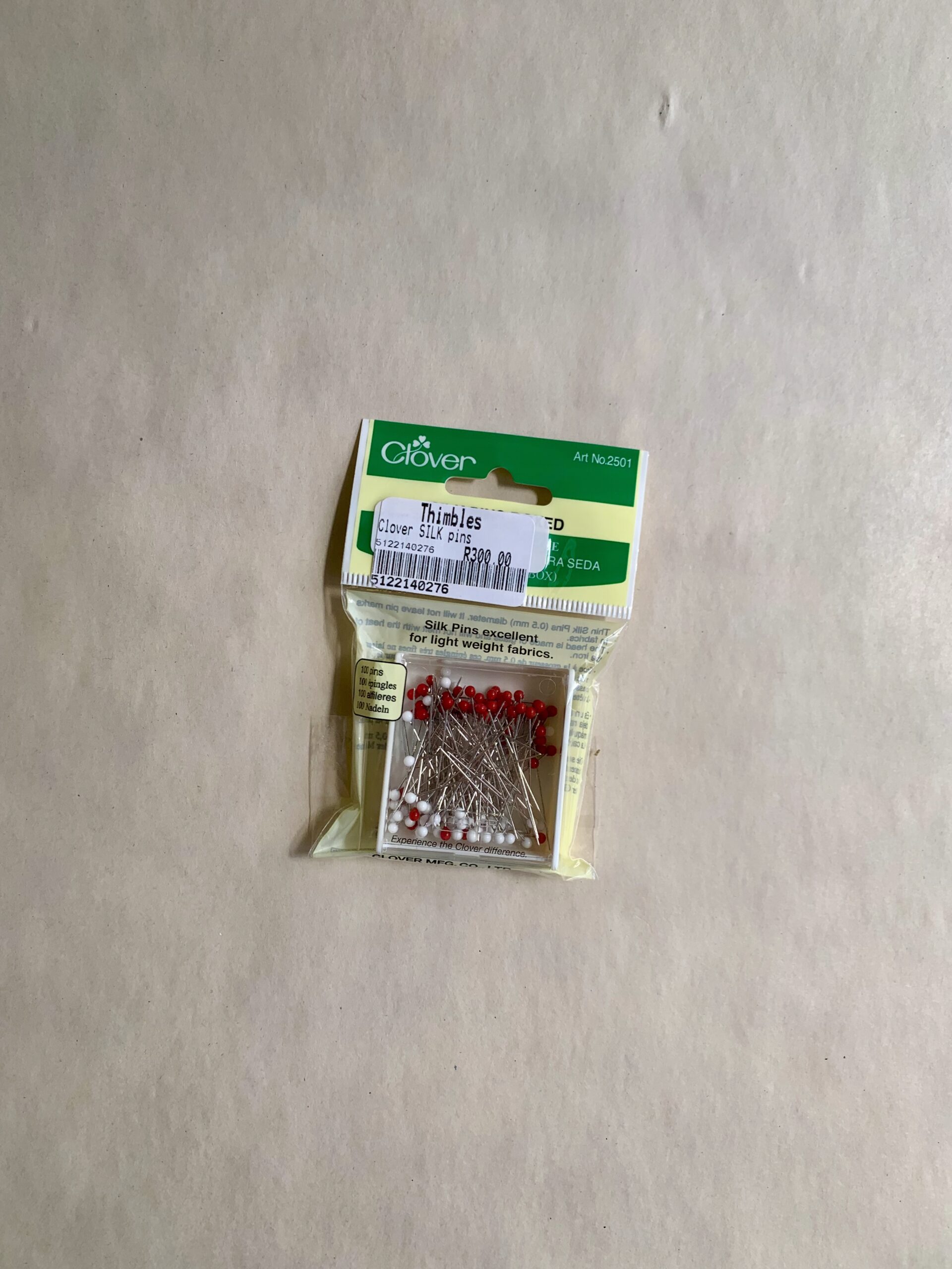 Clover Silk Pins