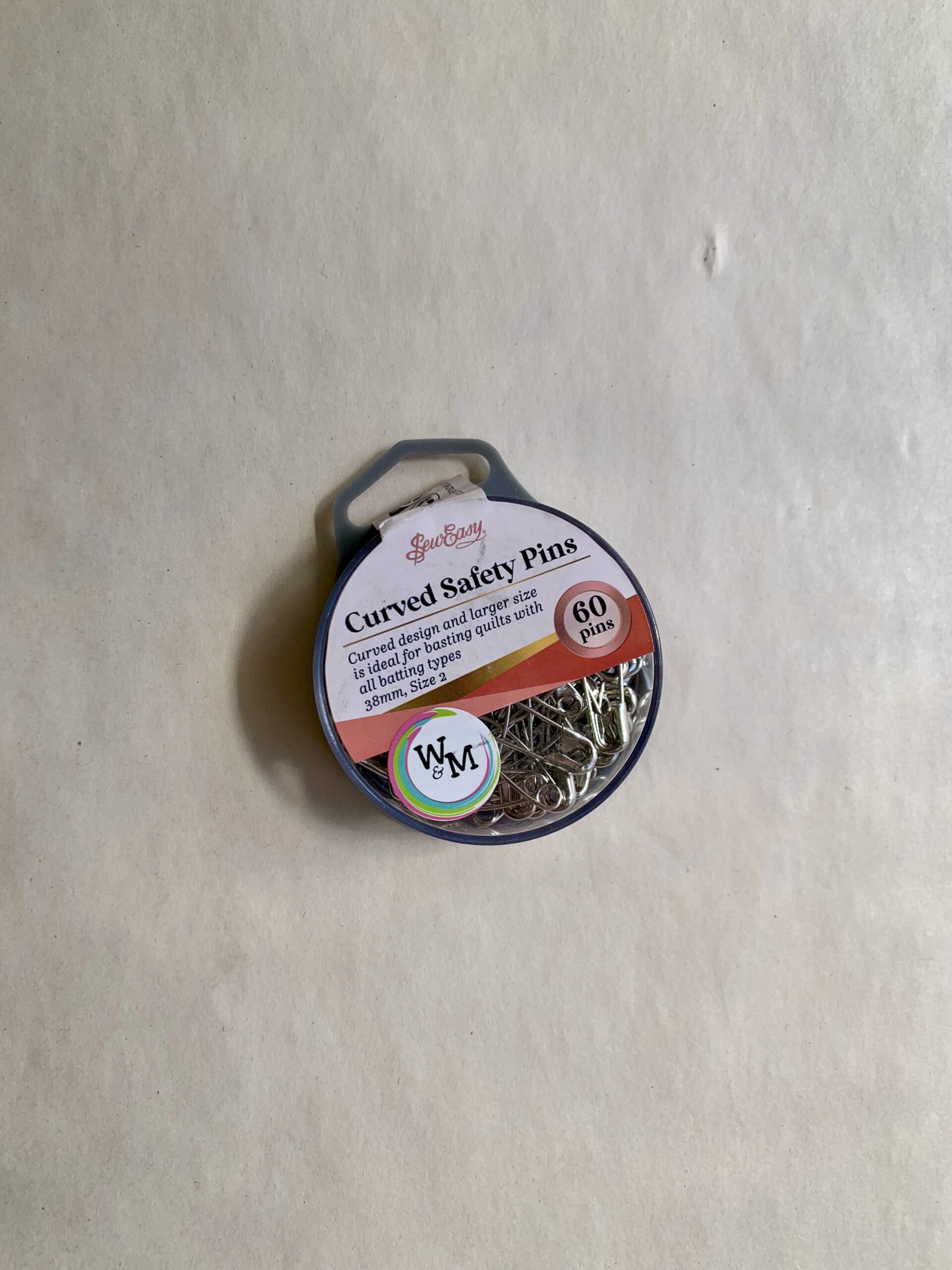 Curved Safety Pins