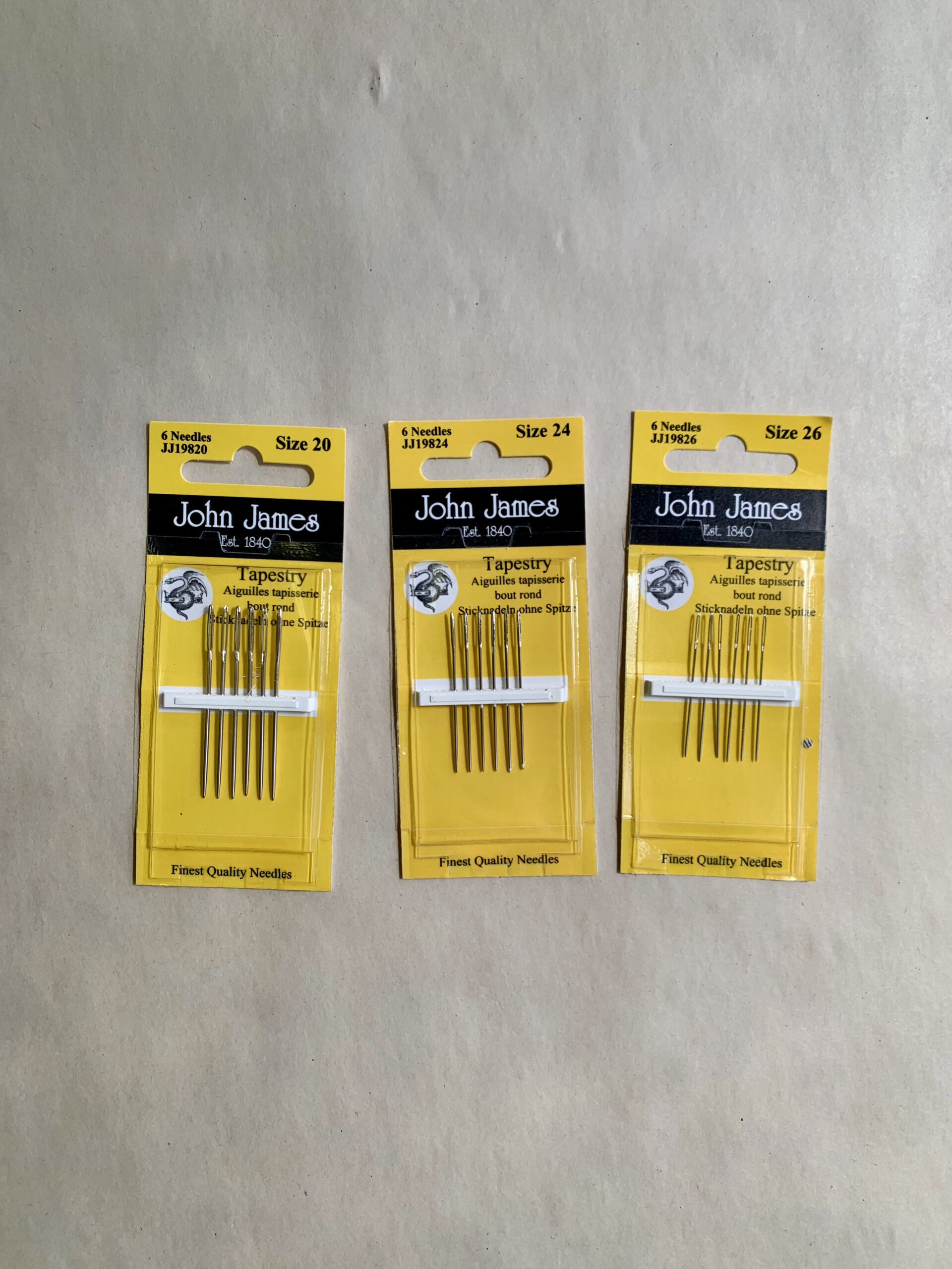 Tapestry Needles