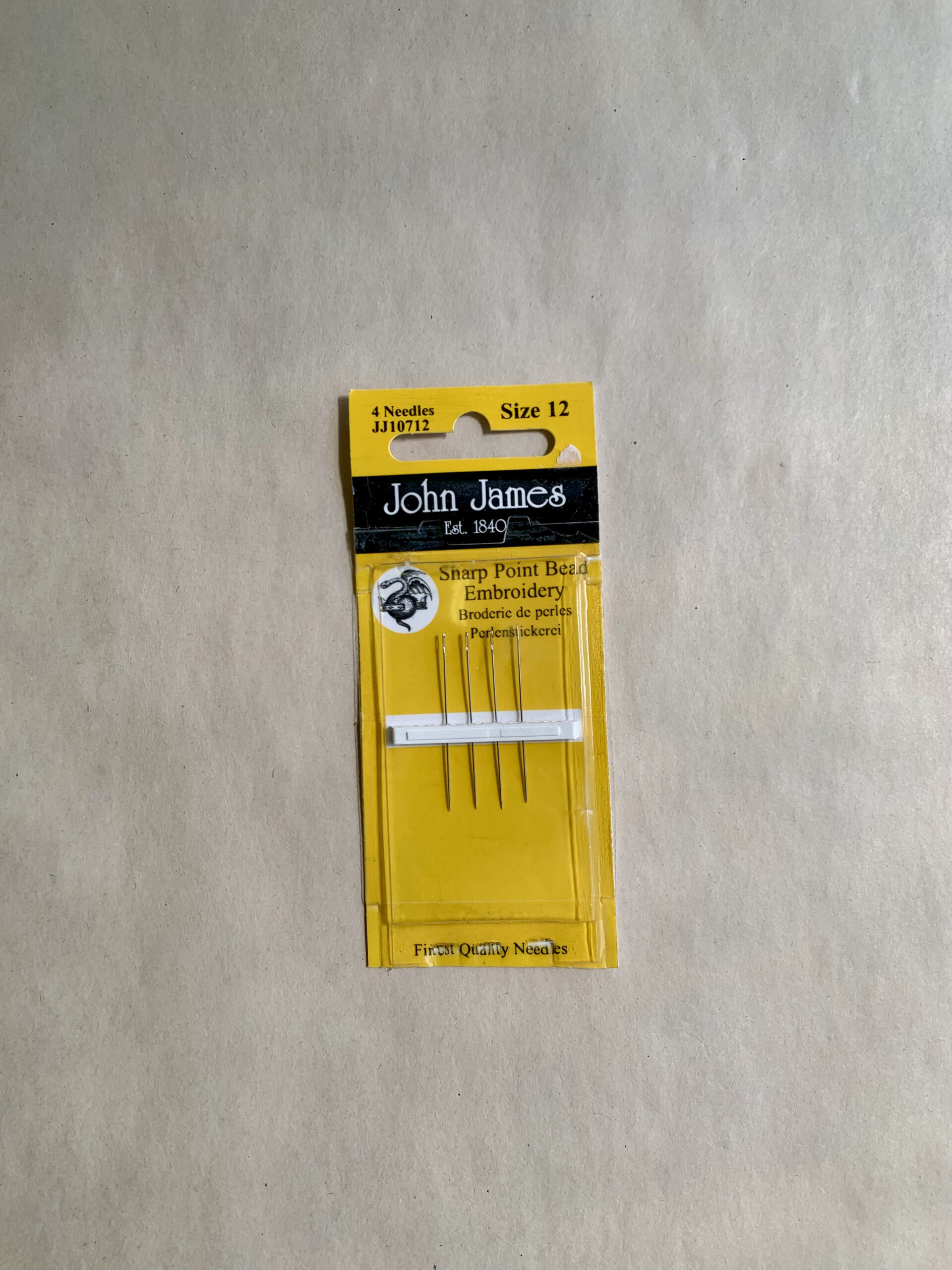 Sharp Point Beading Needles