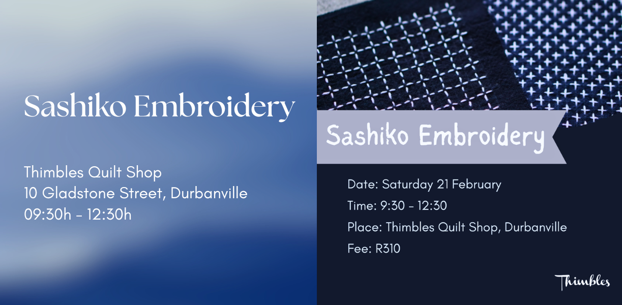 Sashiko Embroidery Class