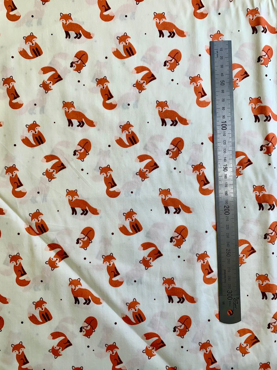 “Fox & Dot” Forest Print