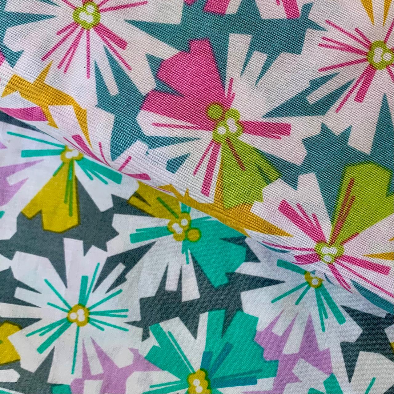 Retro Floral Burst