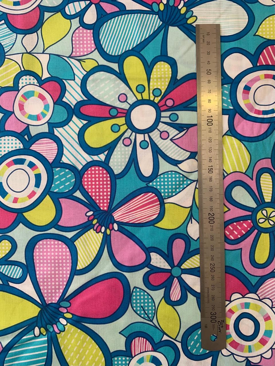 “Mod-Pop” Floral Collage